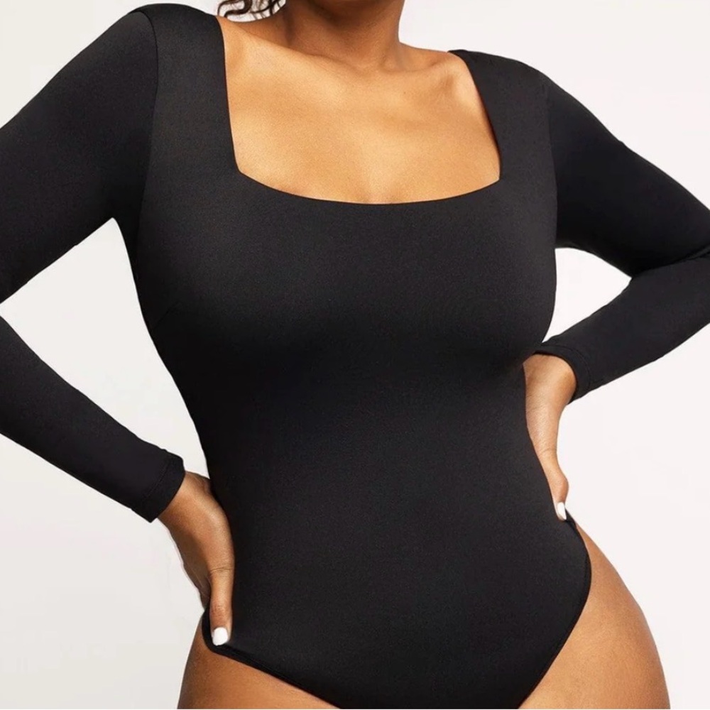 Shapewear Long Sleeve Sculpting Bodysuit Popilush Size S Women’s